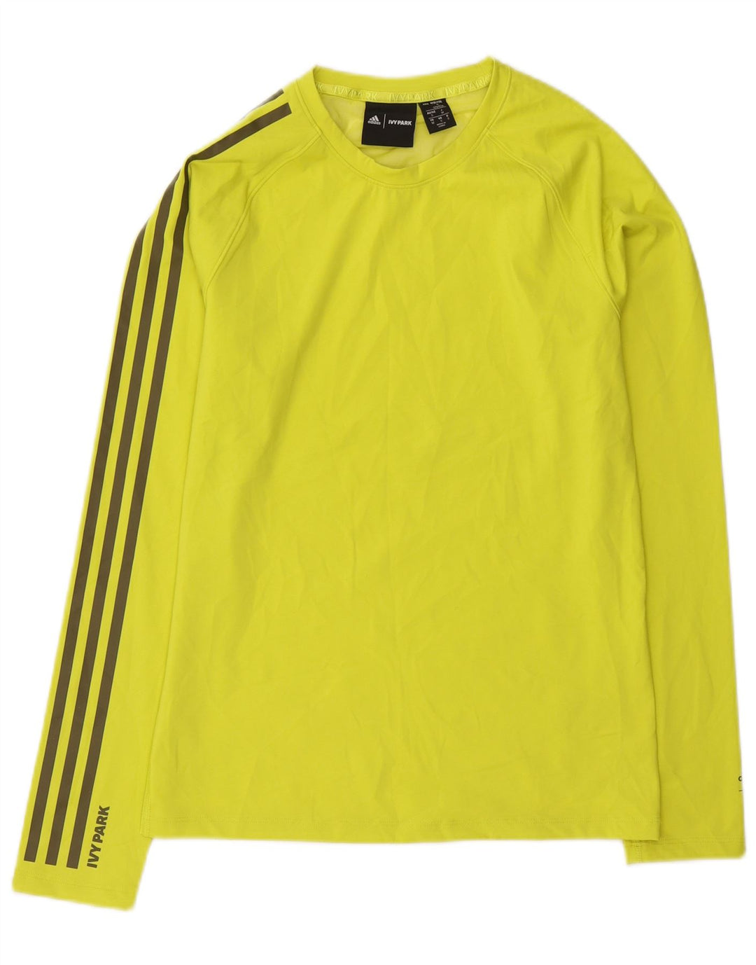 Adidas Ανδρικό Ivy Park See Through Top Μακρύ μανίκι Μικρός κίτρινος πολυεστέρας