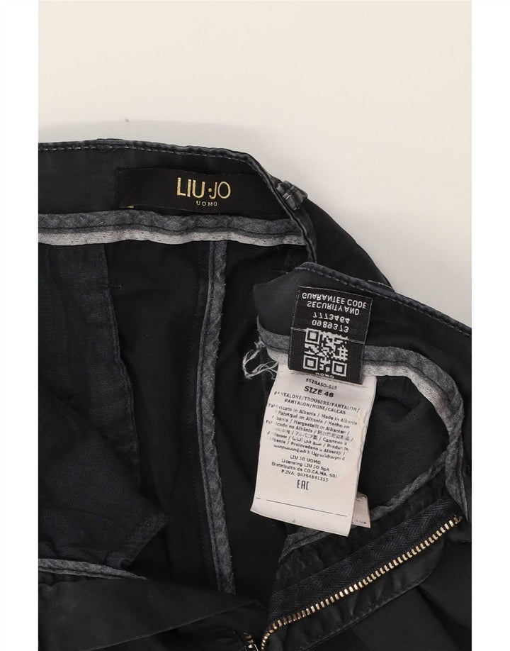 Liu Jo Ανδρικό Σορτς Βερμούδα IT 48 Medium W32 Navy Blue Βαμβακερό