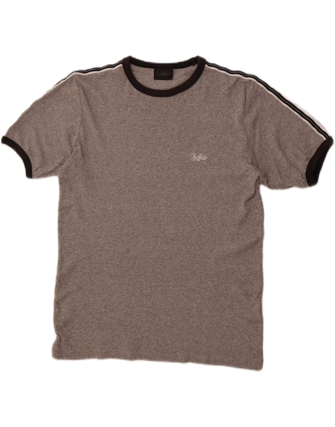Ανδρικό T-Shirt BUFFALO Τοπ μεσαίο γκρι βαμβακερό