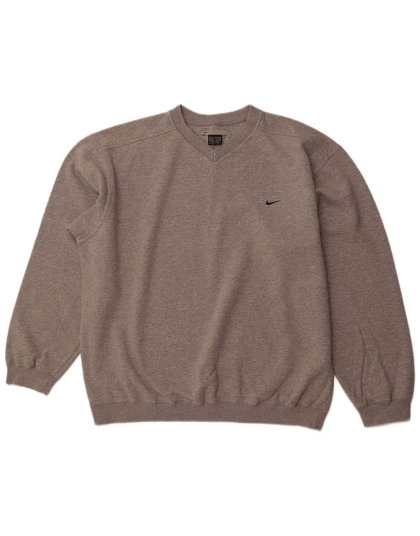 Ανδρικό φούτερ NIKE Jumper UK 45/47 XL Γκρι βαμβακερό