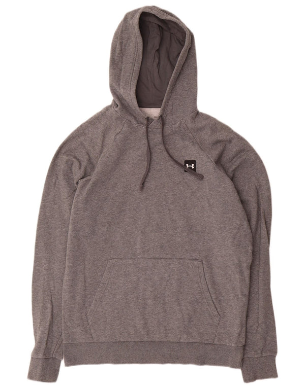 Ανδρικό Under Armour Cold Gear Hoodie Jumper Μεσαίο γκρι βαμβακερό