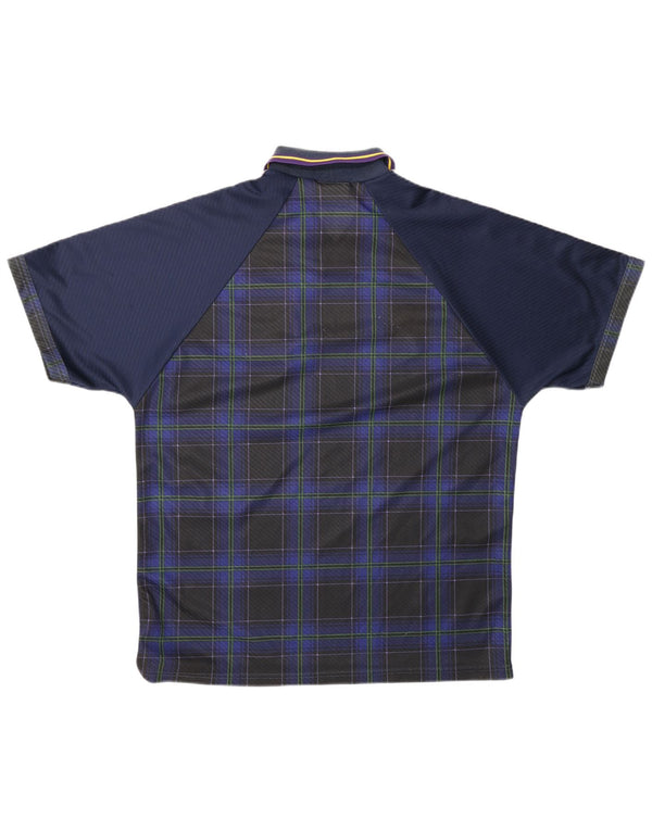 Umbro Mens Scotland home 1994-1995 Ποδοσφαιρική φανέλα Large Navy Blue Sports
