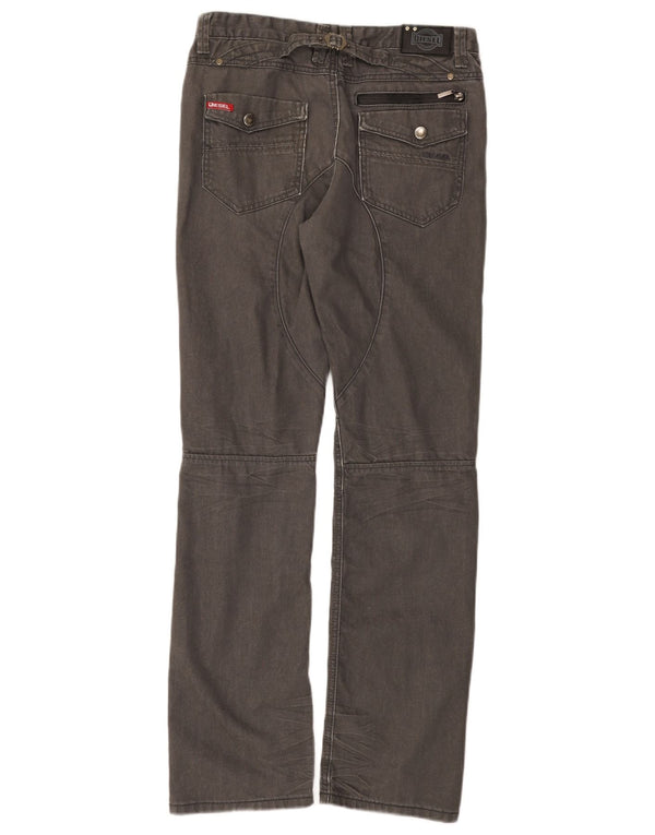 Diesel Boys Straight Casual Παντελόνι 14-15 ετών W30 L32 Γκρι βαμβακερό