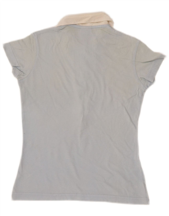 Γυναικείο μπλουζάκι πόλο NIKE UK 10/12 Medium Blue Colourblock