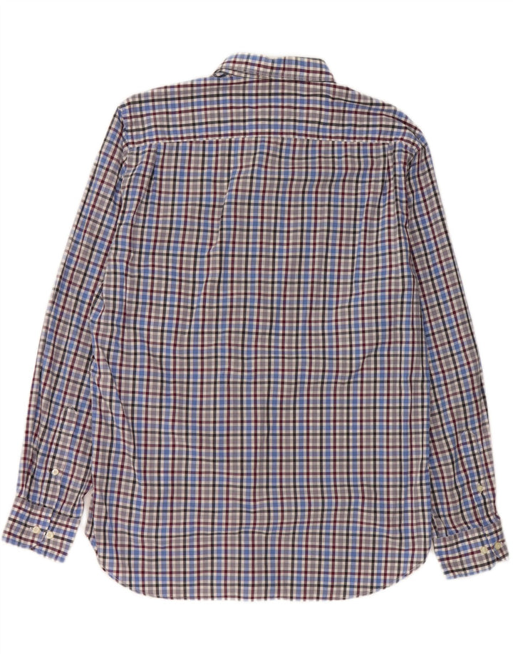 Ανδρικό πουκάμισο Massimo Dutti, μεγάλο μπλε καρό