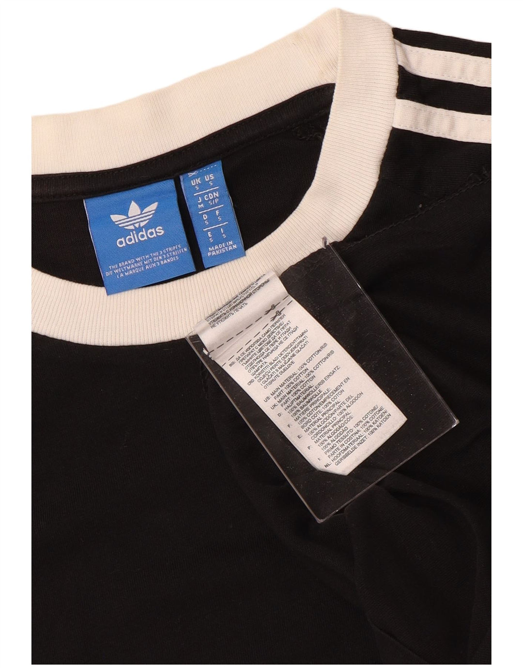 Ανδρικό T-Shirt ADIDAS Top Μικρό μαύρο βαμβακερό