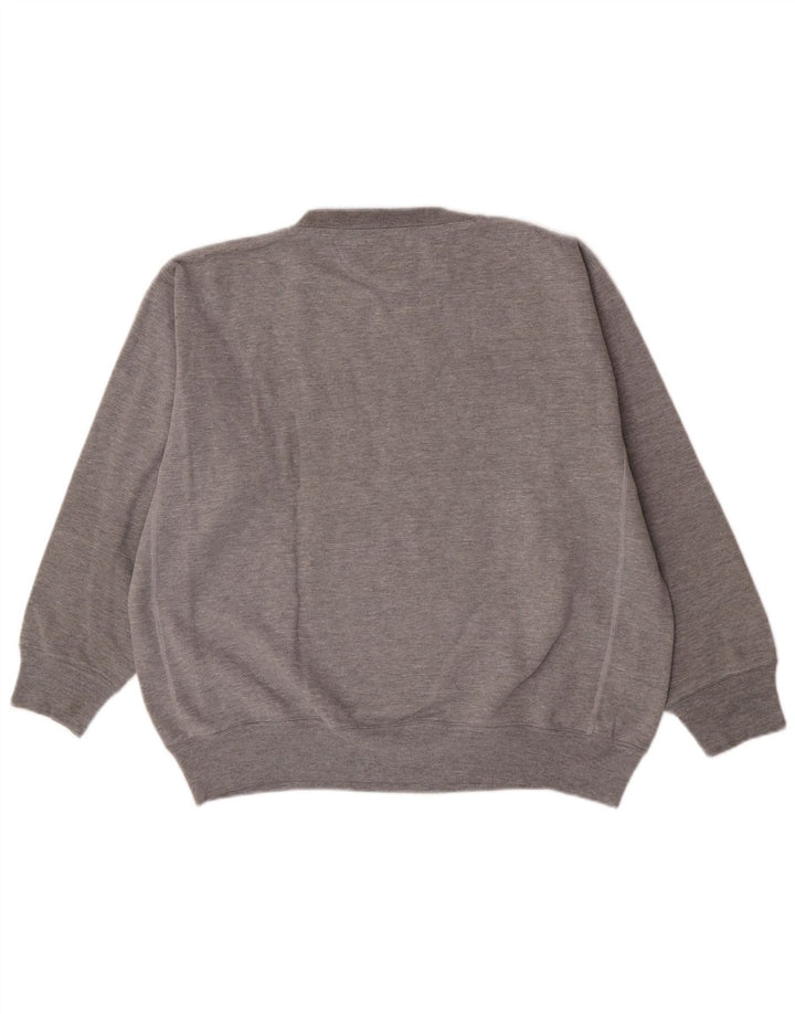 Ανδρικό φούτερ CAT Graphic Loose Fit Jumper Μεσαίο γκρι βαμβακερό