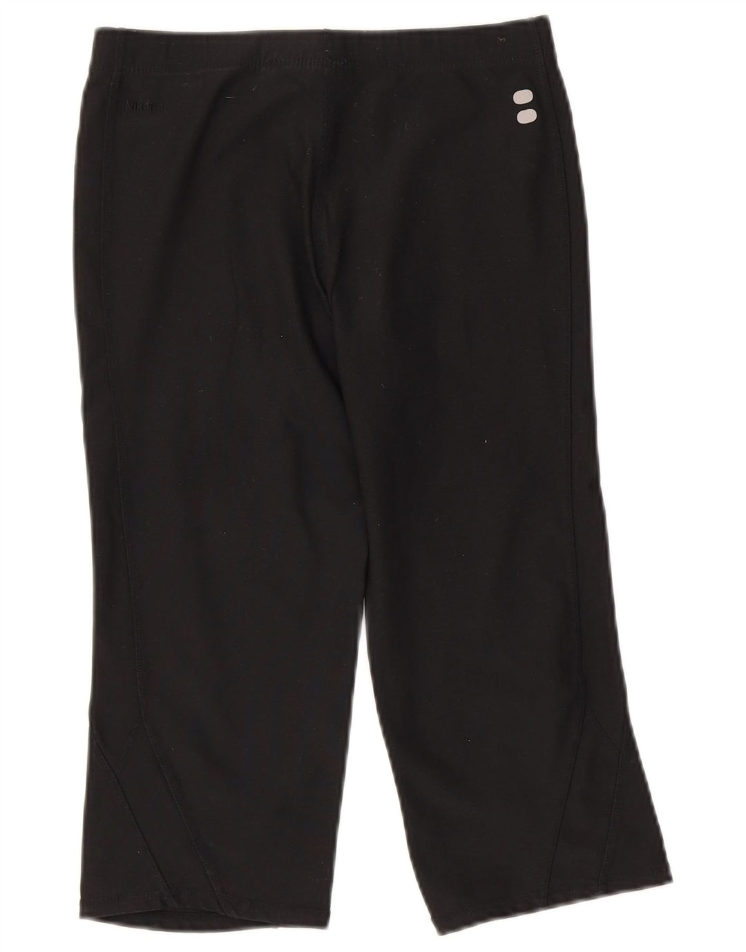 Nike Γυναικεία Κάπρι Κολάν UK 10/12 Μεσαίο μαύρο πολυεστέρα