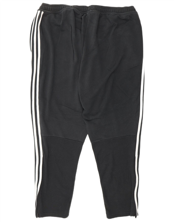Ανδρική φόρμα ADIDAS Παντελόνι 2XL Μαύρο Βαμβακερό