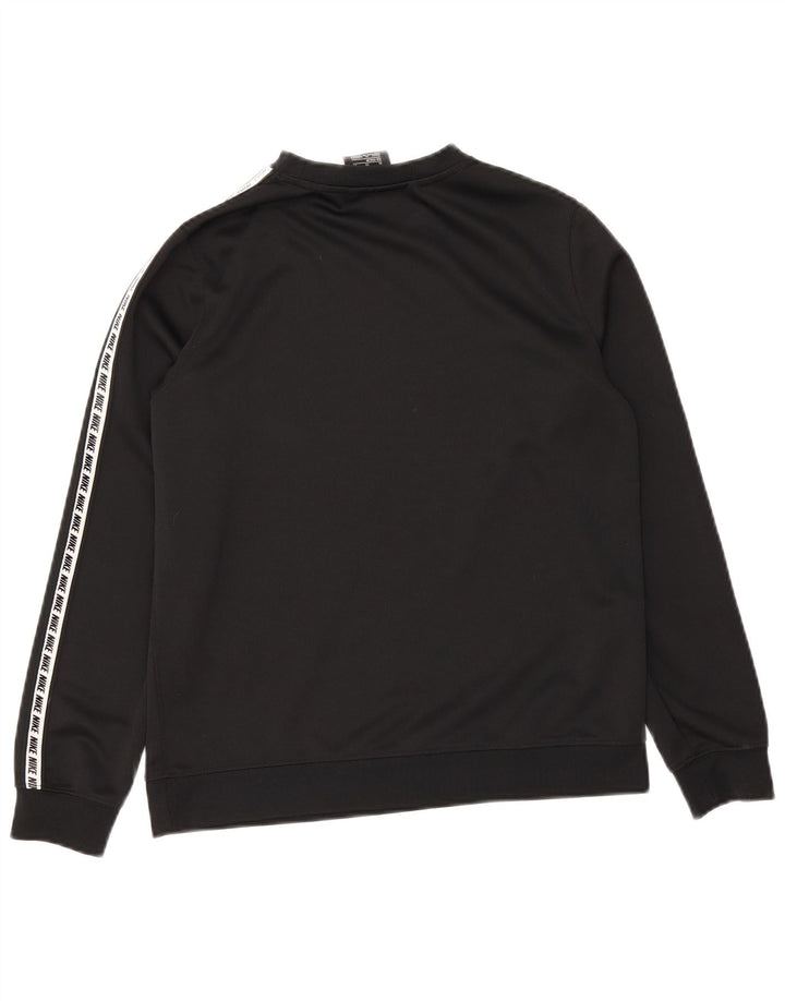 Γραφικό φούτερ Nike Boys Jumper 13-14 ετών XL μαύρο πολυεστέρα