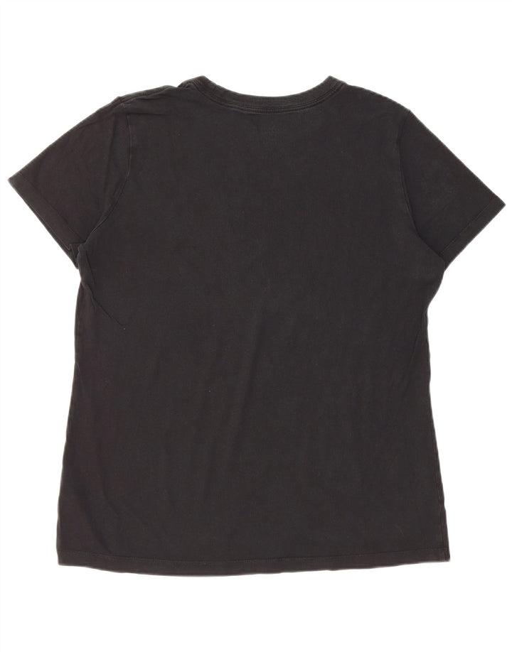 Γυναικείο γραφικό μπλουζάκι NIKE Top UK 16 Large Black