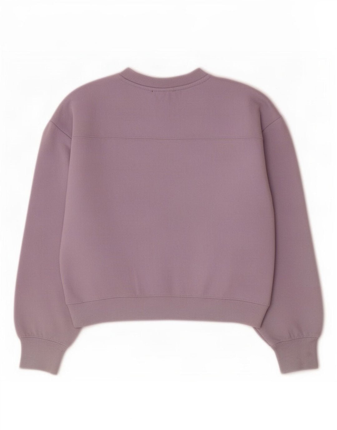 Zara Γυναικεία Φούτερ Jumper UK 10 Small Purple Polyester
