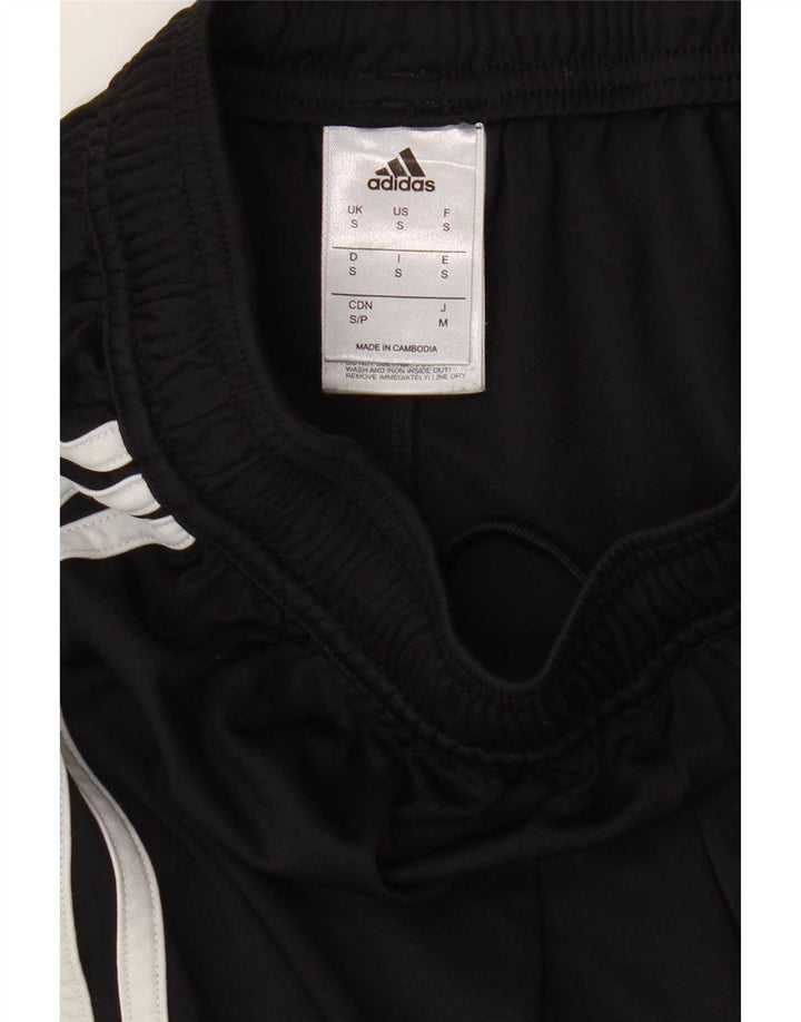 Ανδρικό αθλητικό σορτς Adidas Climalite από μικρό μαύρο πολυεστέρα