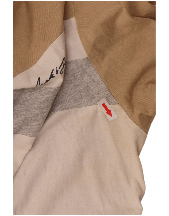 Ανδρικό T-Shirt JACK & JONES Τοπ μεσαίου λευκού χρώματος βαμβακερό