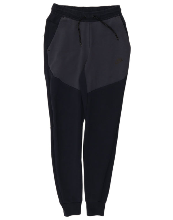 Ανδρική φόρμα Nike Παντελόνι Joggers XS Navy Blue Colourblock Βαμβακερό