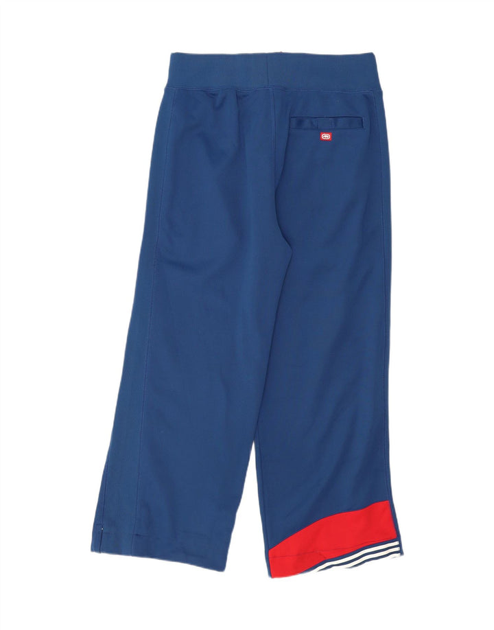 ECKO UNLTD Mens Tracksuit Trousers XL  Blue Colourblock Cotton