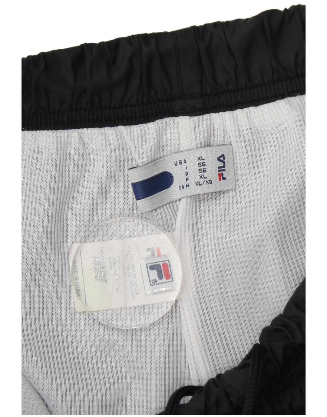 Ανδρική αθλητική φόρμα Fila Παντελόνι Joggers XL Black Polyamide