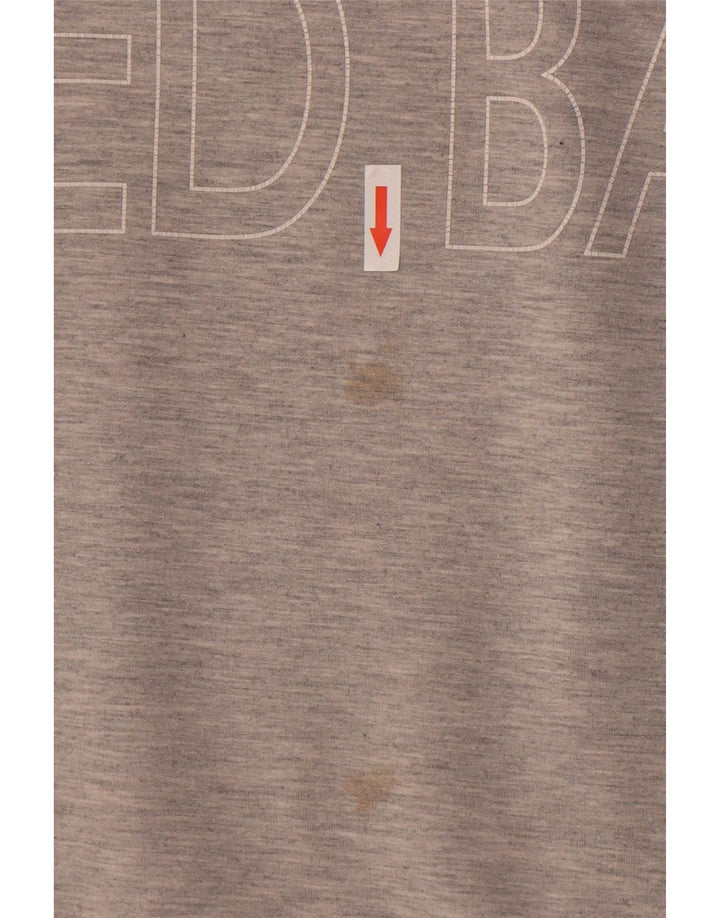Γυναικείο γραφικό φούτερ Ted Baker Jumper Size 4 Large Grey Flecked