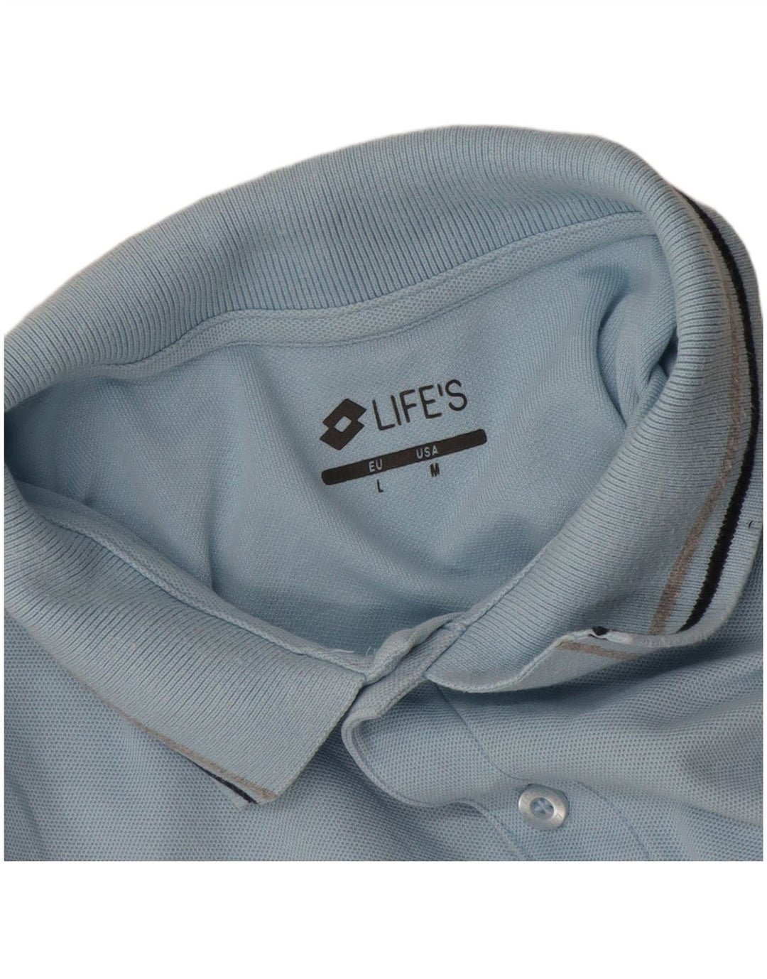 Μπλουζάκι Polo Lotto Mens Life's Medium Blue