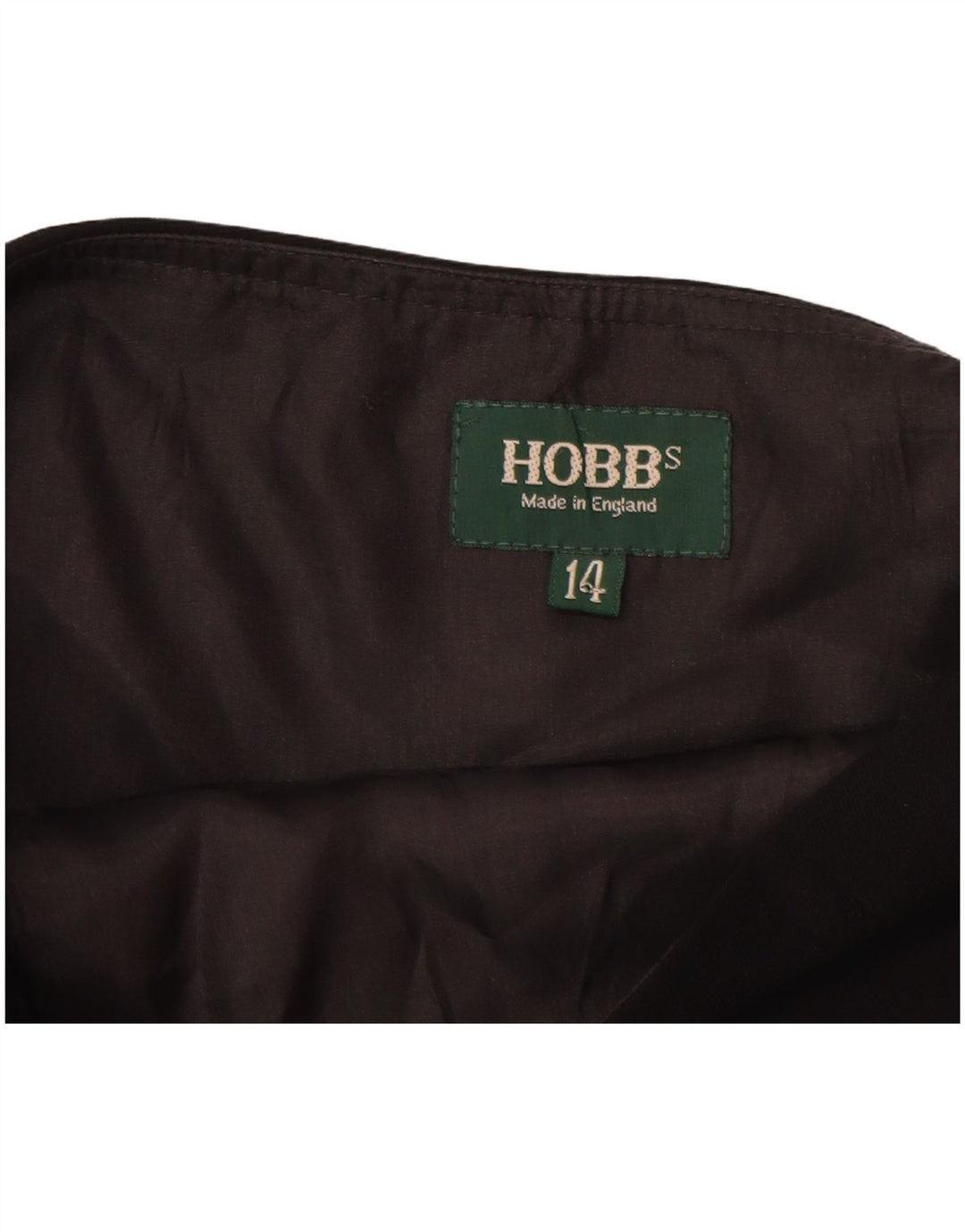 HOBBS Γυναικεία Τρομπέτα Φούστα UK 14 Large W32 Μαύρο Πολυεστέρας