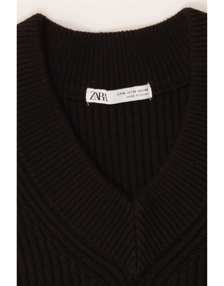 Zara ανδρικό γιλέκο Tank Top Μεσαίο Μαύρο