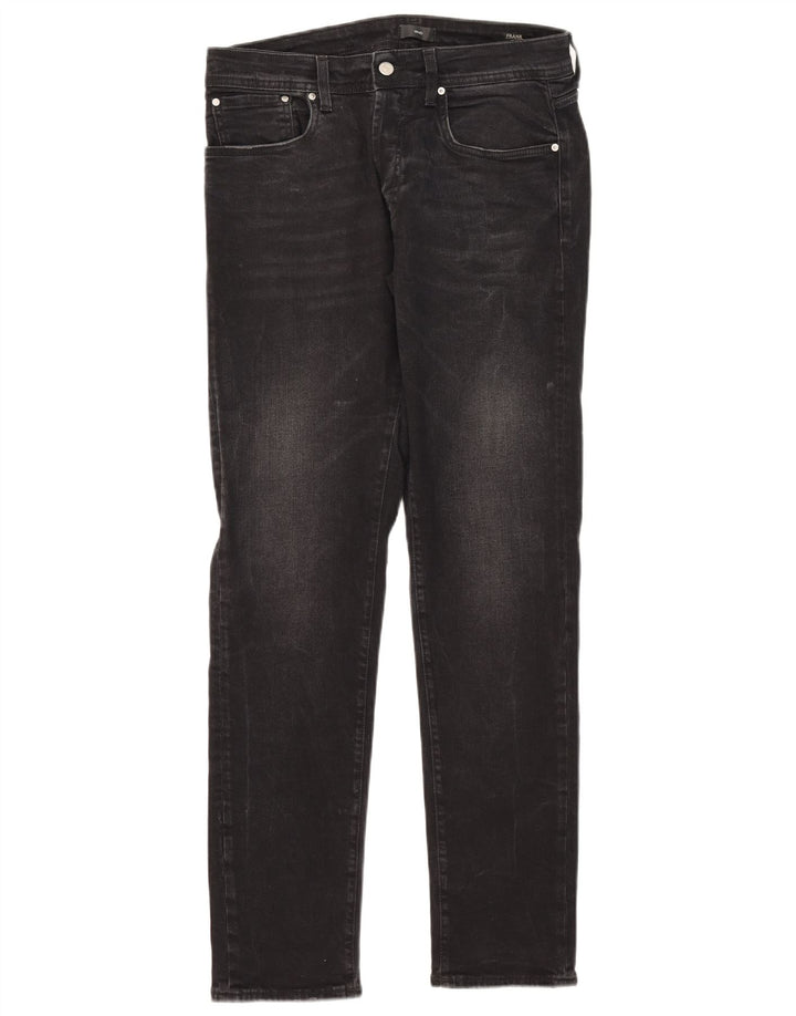 Liu Jo Mens Frank Slim Jeans W31 L31 Μαύρο