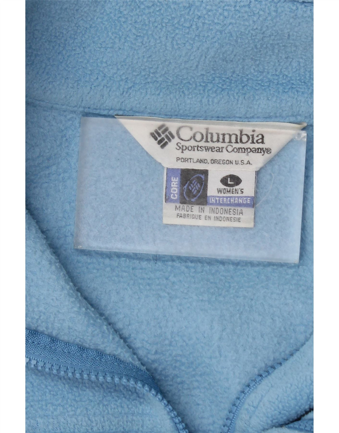 Columbia Γυναικείο Fleece Jacket UK 16 Large Blue