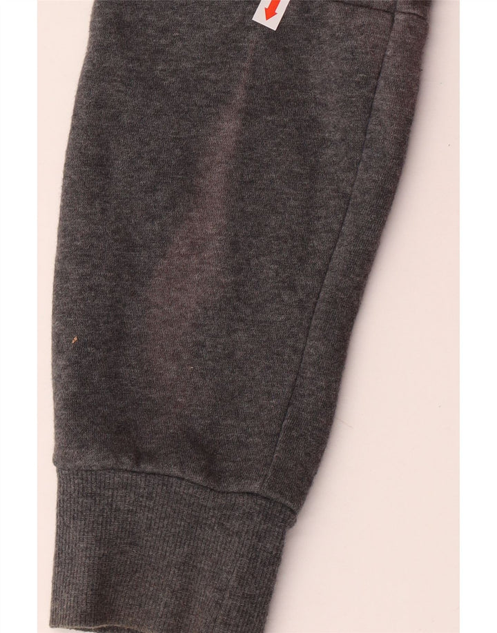 Γραφικό φούτερ για κορίτσια ADIDAS Jumper 11-12 ετών γκρι βαμβακερό