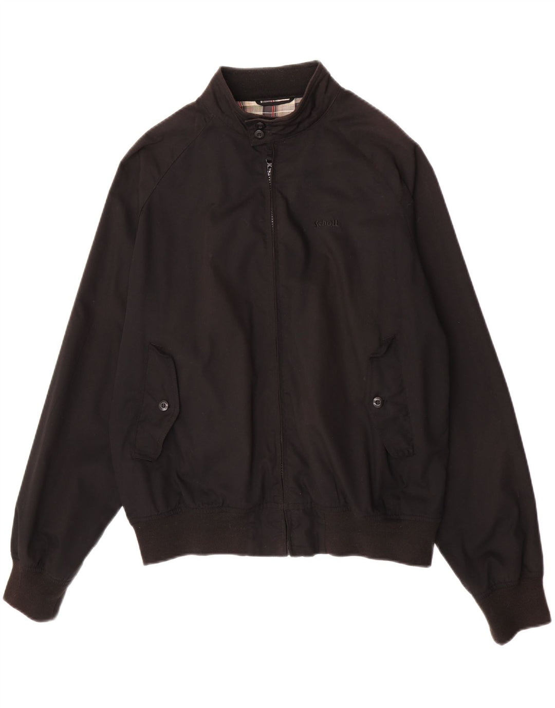 Ανδρικό μπουφάν Schott Bomber UK 40 Large Black Polyester