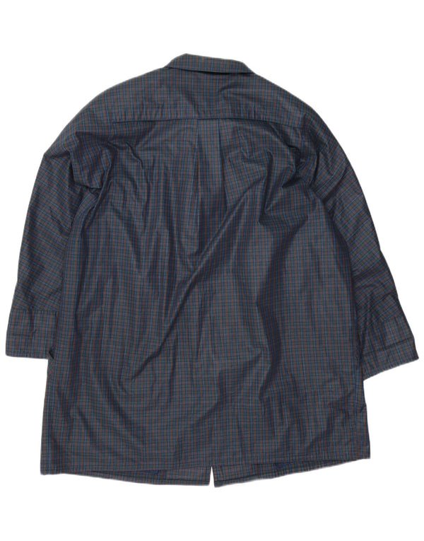 Alex Altoviti Γυναικείο Αδιάβροχο IT 46 Large Navy Blue Check