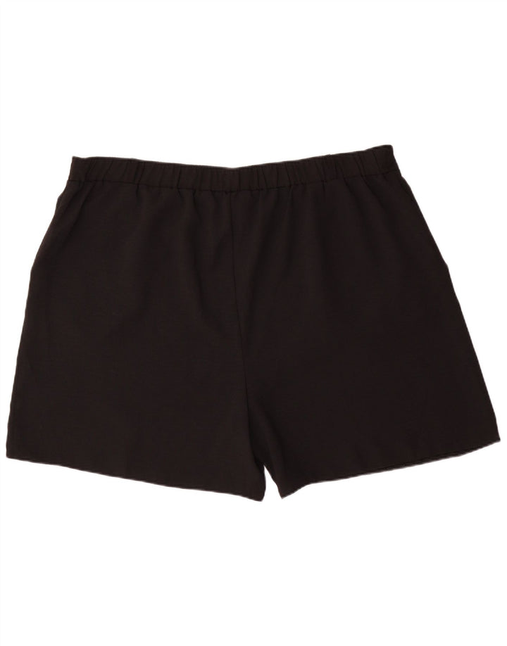 M&Co Γυναικείο σορτς Chino UK 20 2XL W40 Μαύρο πολυεστέρα