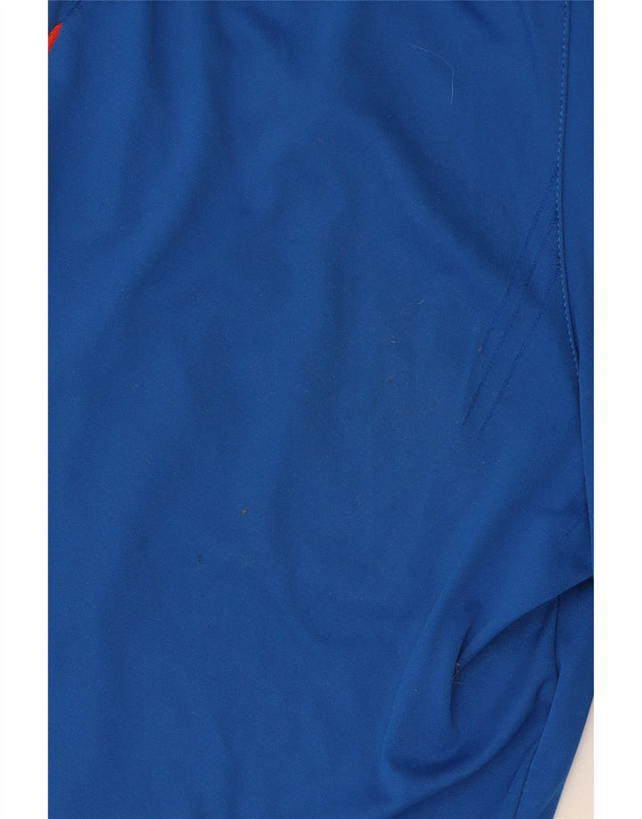 Adidas Boys Climalite σορτς 9-10 ετών μπλε πολυεστέρα