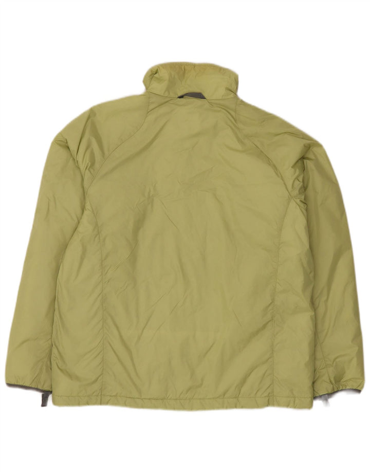 The North Face Γυναικείο Windbreaker Jacket UK 16 Large Yellow Polyester