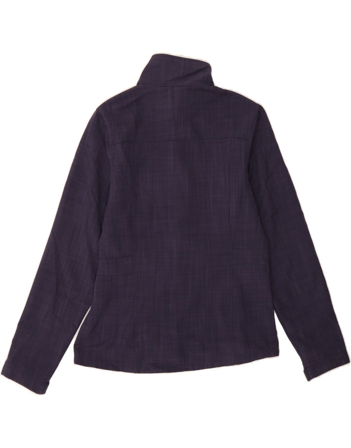 EDDIE BAUER Womens Tracksuit Top Jacket UK 14 Medium Blue Polyester Vintage Eddie Bauer and Second-Hand Eddie Bauer from Messina Hembry 
