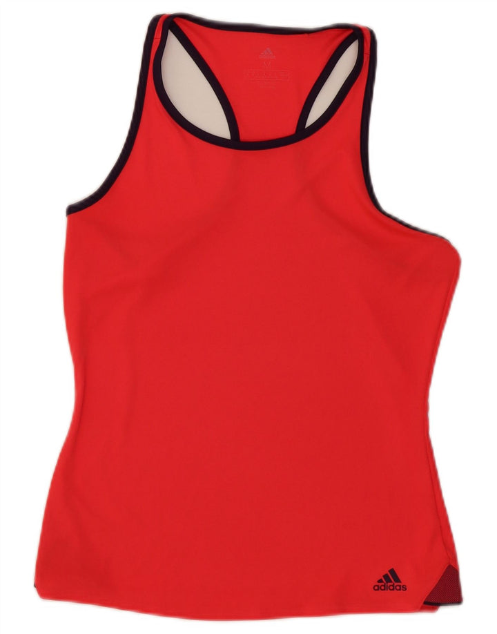 Adidas Γυναικείο Γιλέκο Τοπ UK 12/14 Medium Red