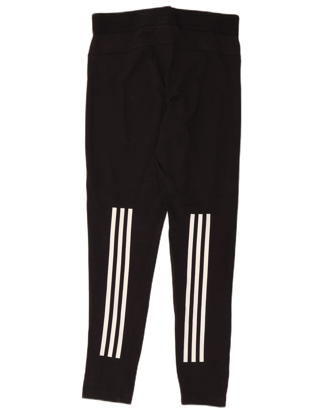 Γυναικείο κολάν Adidas UK 12/14 Μεσαίο μαύρο βαμβακερό
