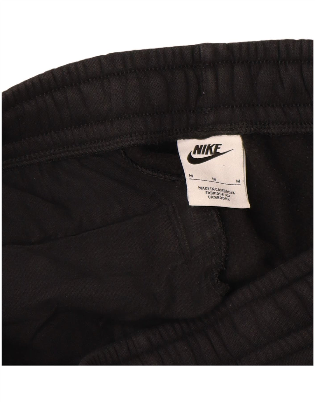 Ανδρική φόρμα Nike Παντελόνι Joggers Μεσαίο μαύρο βαμβακερό