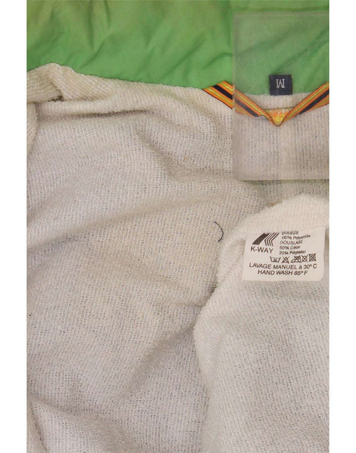 K-WAY Ανδρικό τζάκετ αντιανεμικό UK 38 Medium Purple Colourblock Polyamide