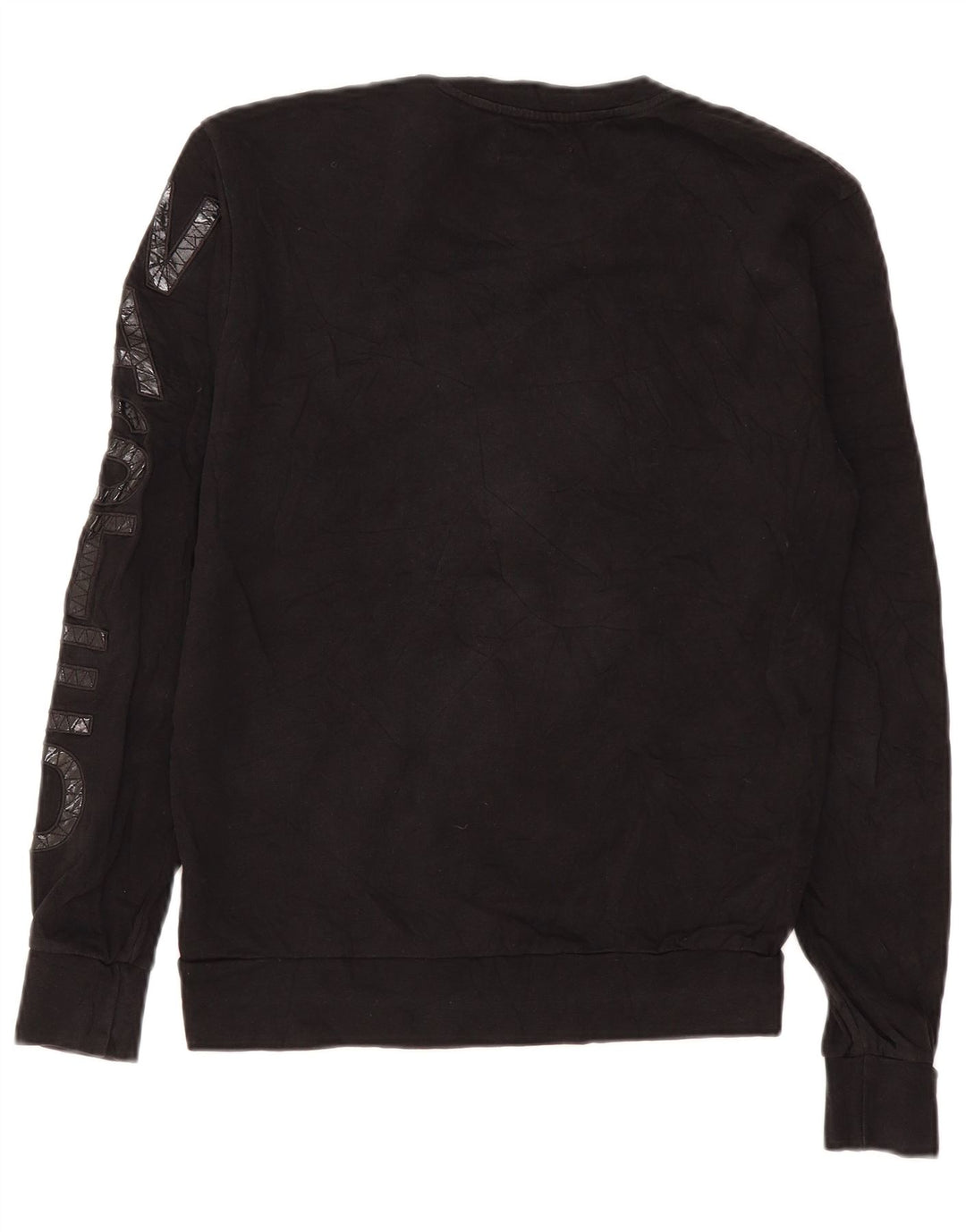 Ανδρικό γραφικό φούτερ Zara Jumper Μεσαίο μαύρο πολυεστέρα
