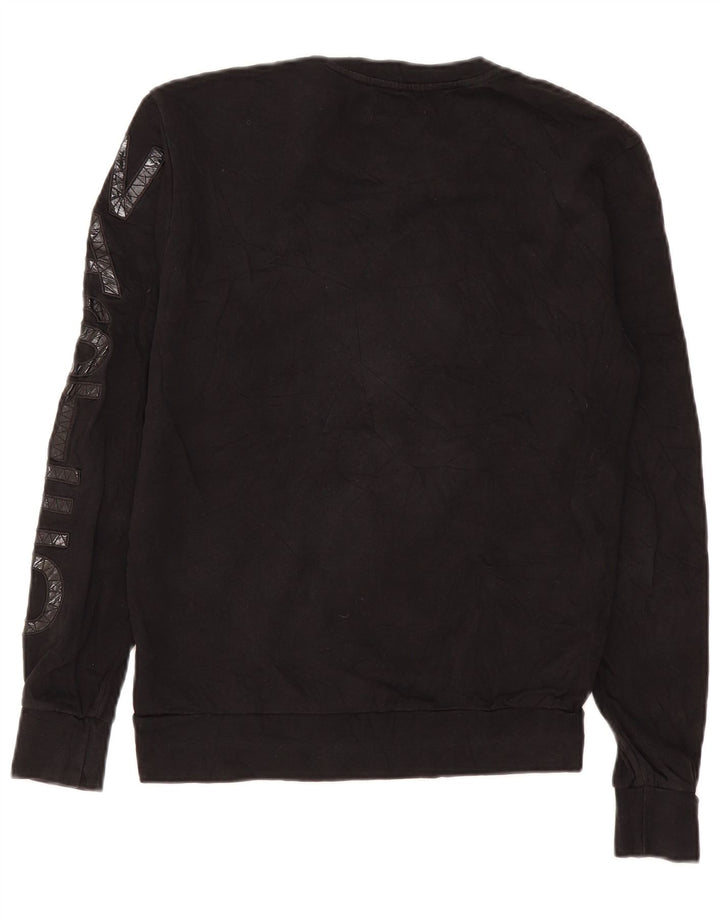 Ανδρικό γραφικό φούτερ Zara Jumper Μεσαίο μαύρο πολυεστέρα
