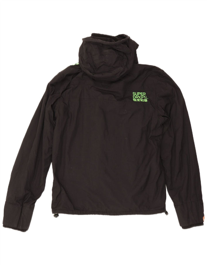 Ανδρικό μπουφάν Windbreaker Superdry UK 42 XL Μαύρο νάιλον