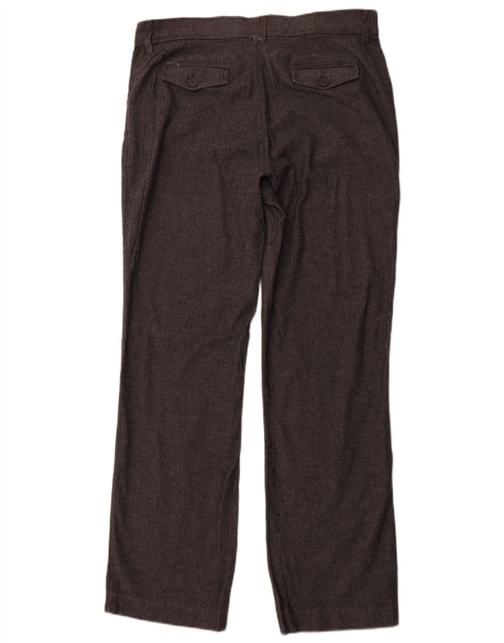 Γυναικείο ίσιο casual παντελόνι LEE US 12 Large W32 L31 Grey Ψαροκόκκαλο