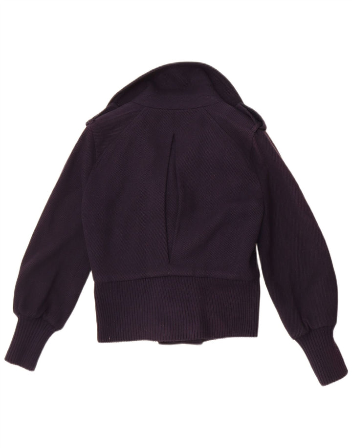 Armani Exchange Γυναικείο Διπλό Μπουφάν Crop Bomber UK 6 XS Navy Blue