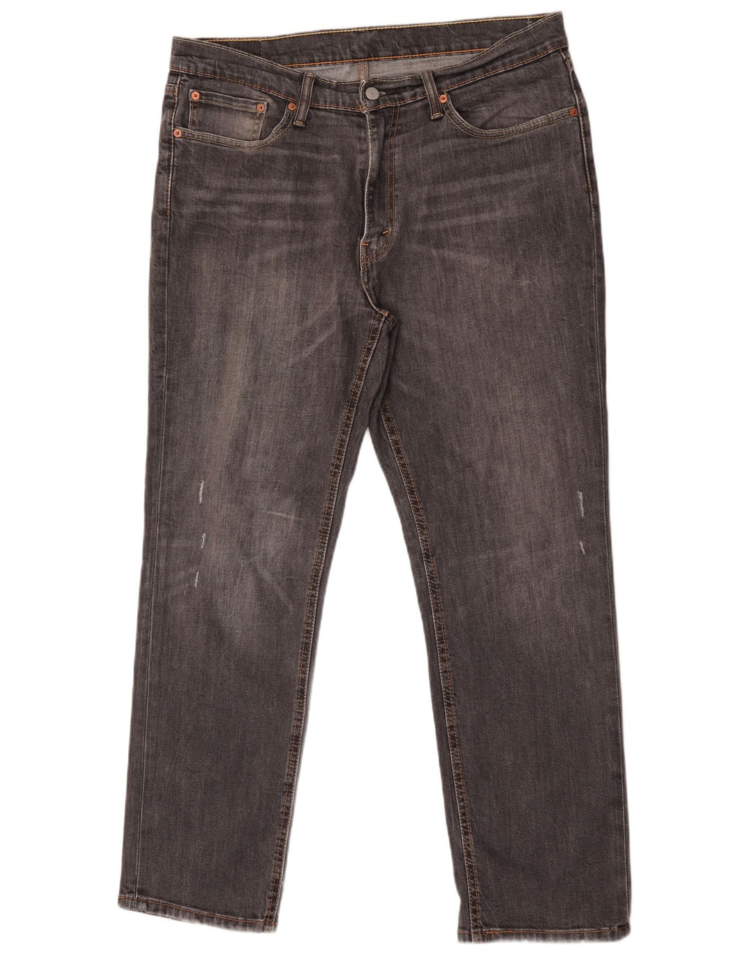 Levi's Mens 541 Slim Jeans W36 L32 Γκρι βαμβακερό