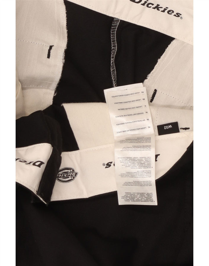 Ανδρικό ίσιο παντελόνι Chino Dickies W32 L27 Μαύρο πολυεστέρα