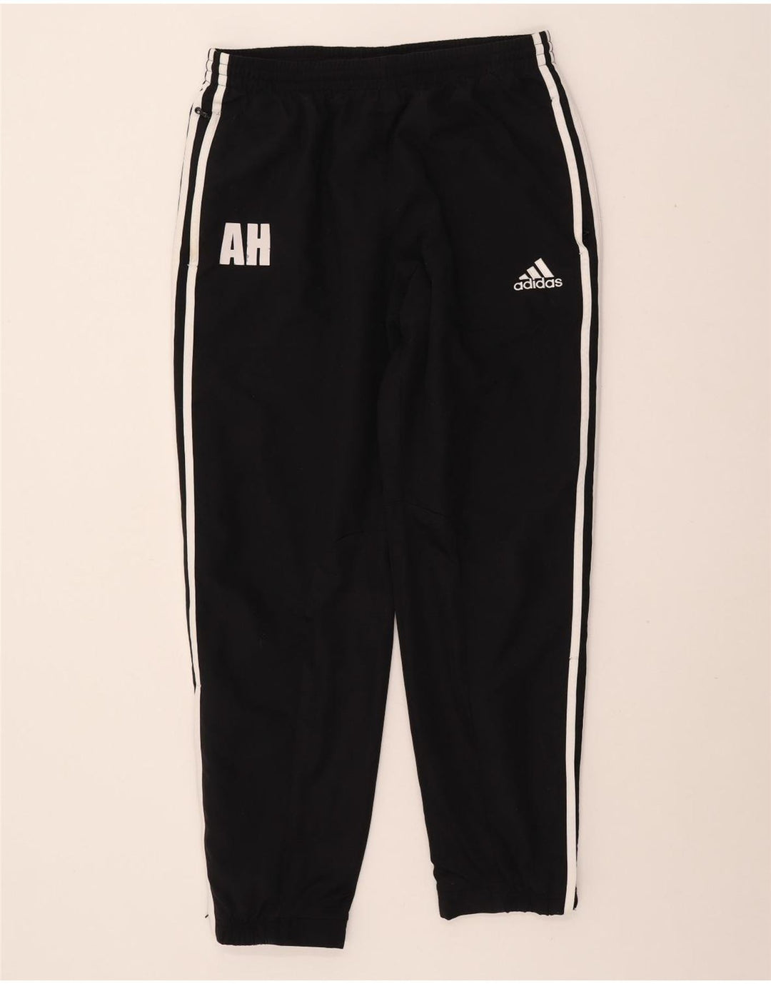 Ανδρική φόρμα ADIDAS Παντελόνι Joggers UK 42/44 μεγάλο μαύρο πολυεστέρα
