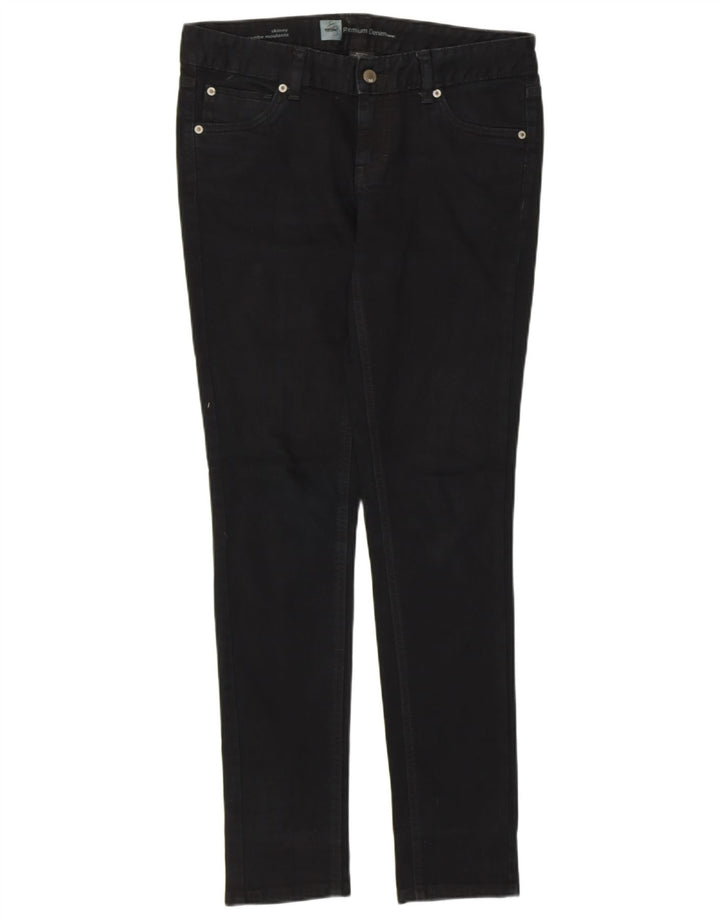 Mossimo Γυναικείο Stretch Skinny Jeans US 4 Small W30 L30 μαύρο βαμβακερό