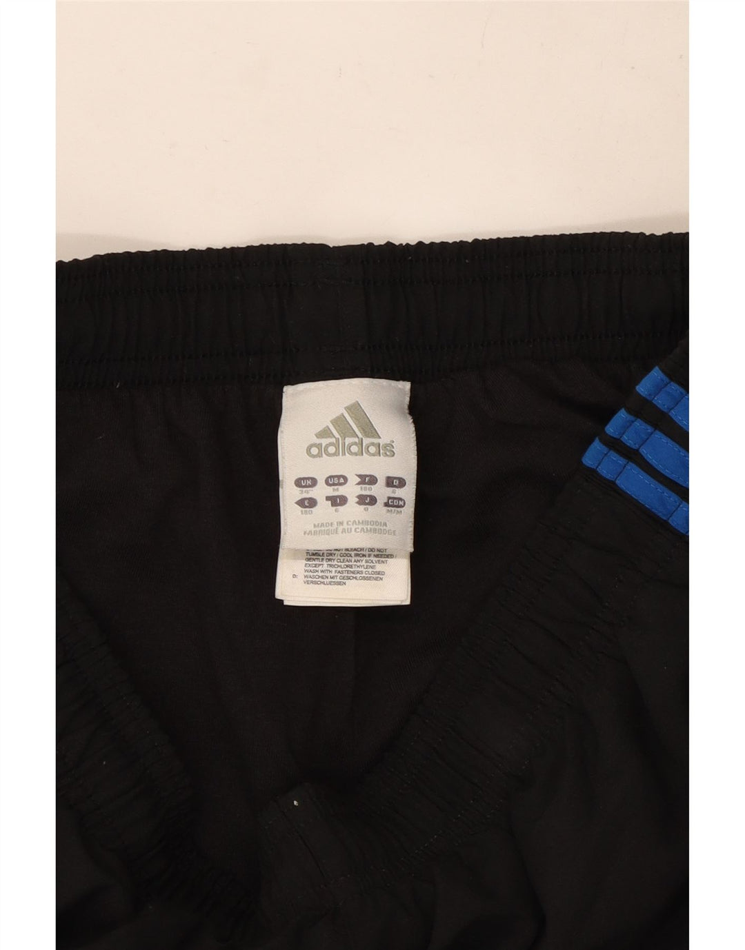 Ανδρική φόρμα Adidas Παντελόνι Joggers Μεσαίο Μαύρο Πολυεστέρα