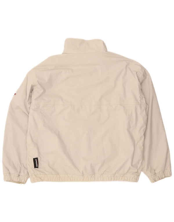 Murphy & Nye Mens Windbreaker Jacket UK 42 XL Λευκό