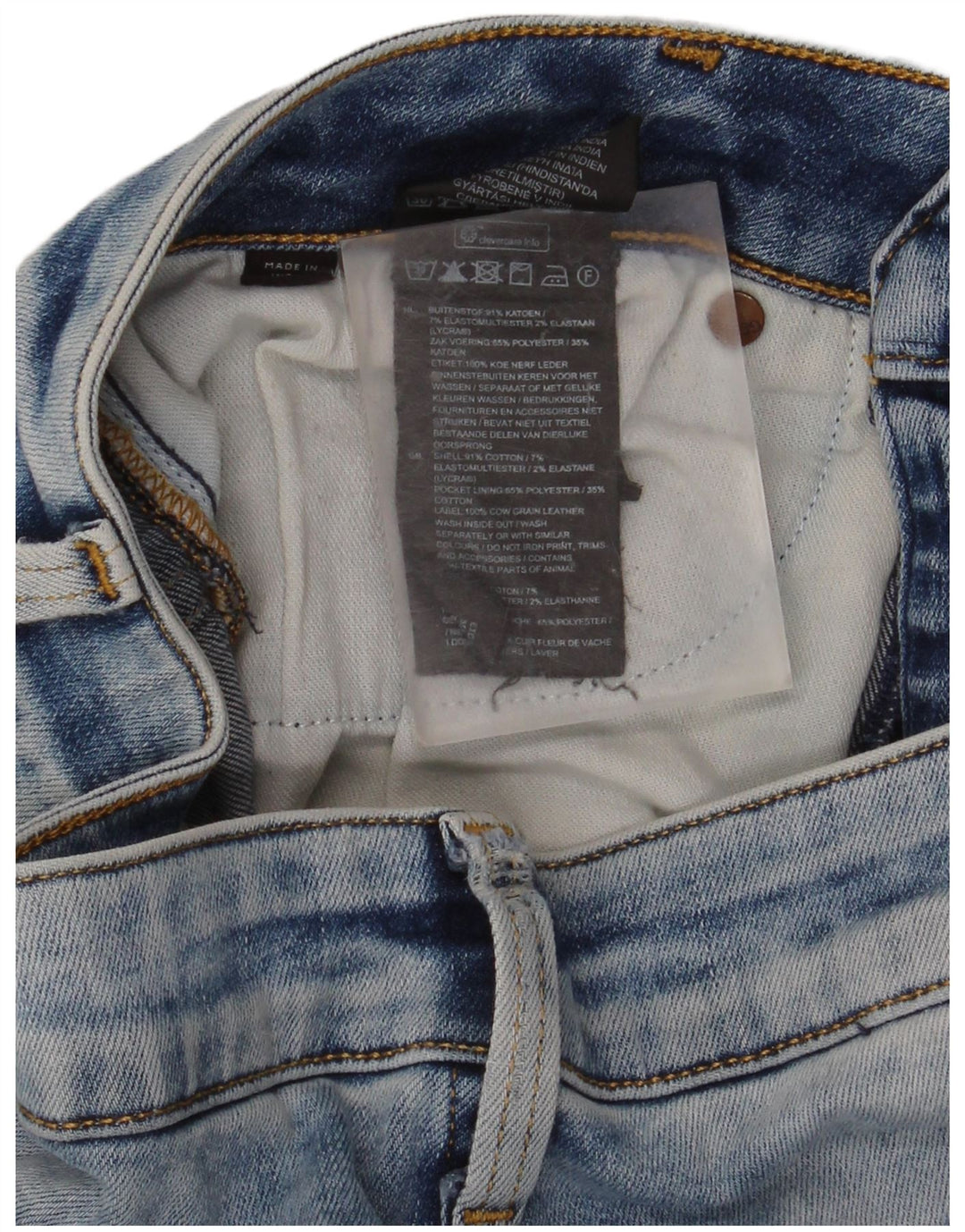 Ανδρικό Slim Jeans G-STAR W32 L30 Blue Cotton